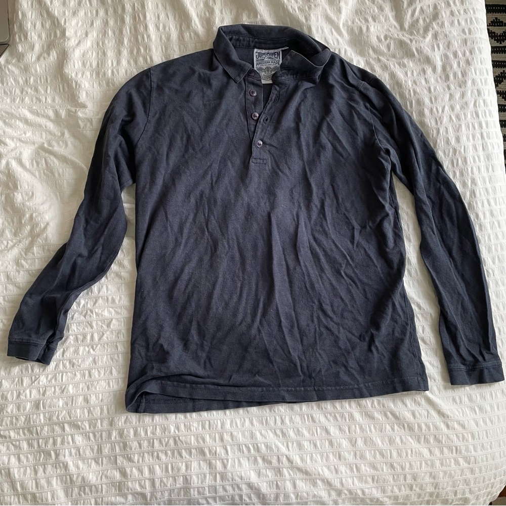 Jungmaven long sleeve polo